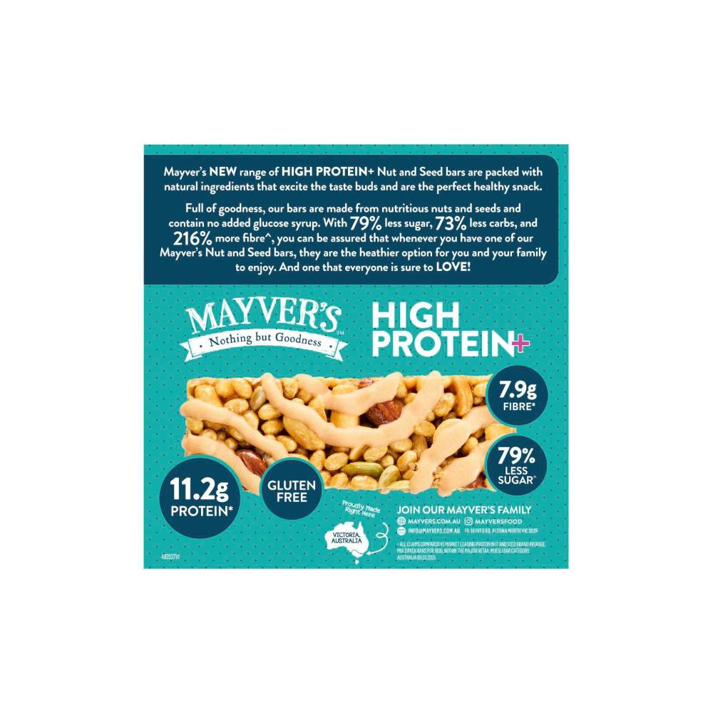 Mayver's Protein+ Bars Salted Caramel & Peanut Butter Swirl Fruit - 200g