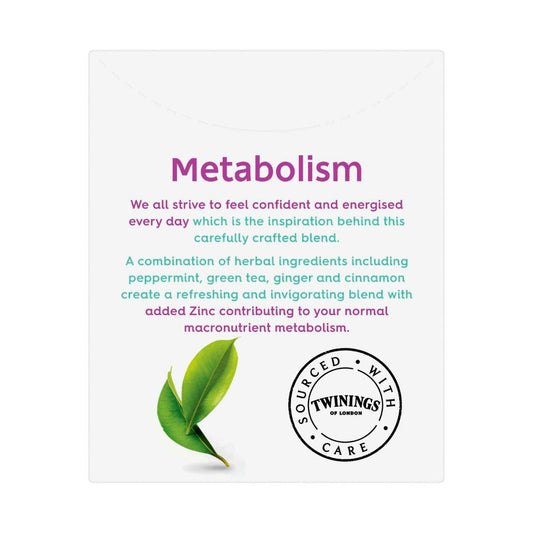 Twinings Metabolism + - 8 Pack