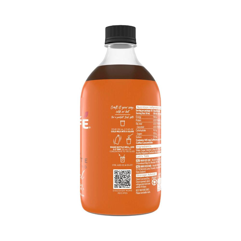 Nescafe Espresso Coffee Caramel Concentrate - 500mL