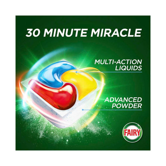 Fairy Platinum Plus Lemon Dishwashing Tablets - 70 Pack