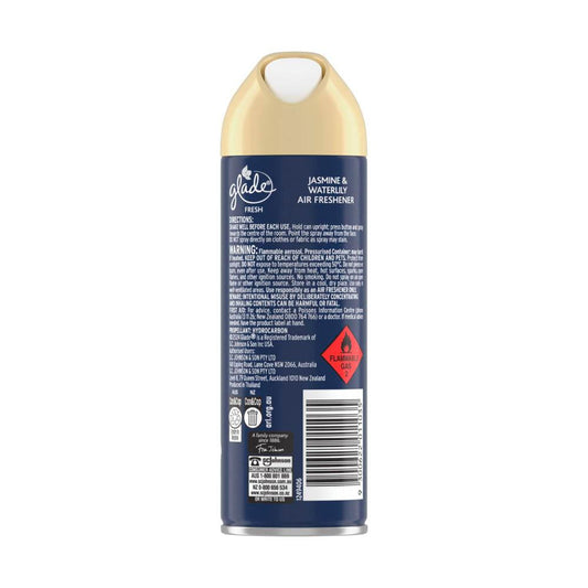 Glade Fresh Aerosol Jasmine & Waterlily - 210g