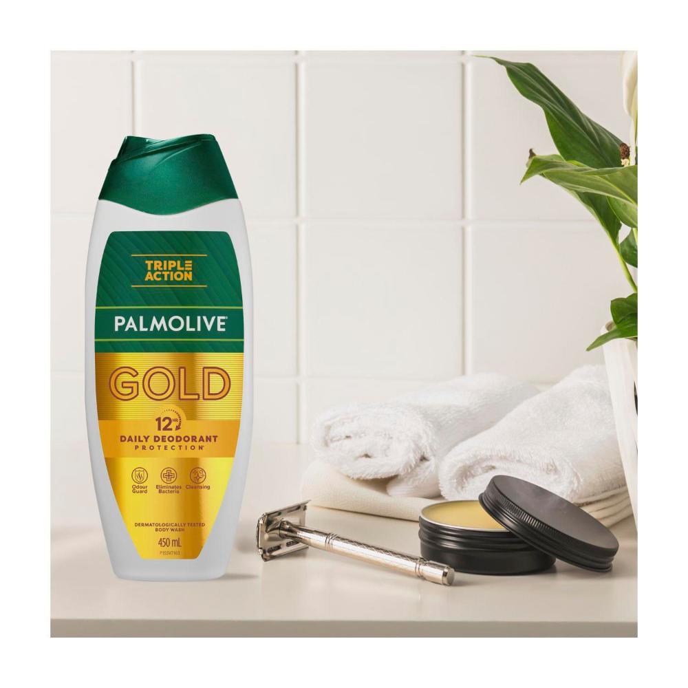 Palmolive Gold Body Wash Deodorant Protection - 450mL