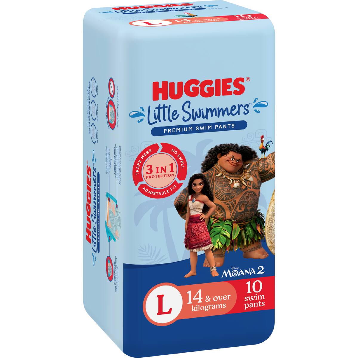 Huggies Little Swimmers Swim Nappies Large (15kg+) 12 Pack