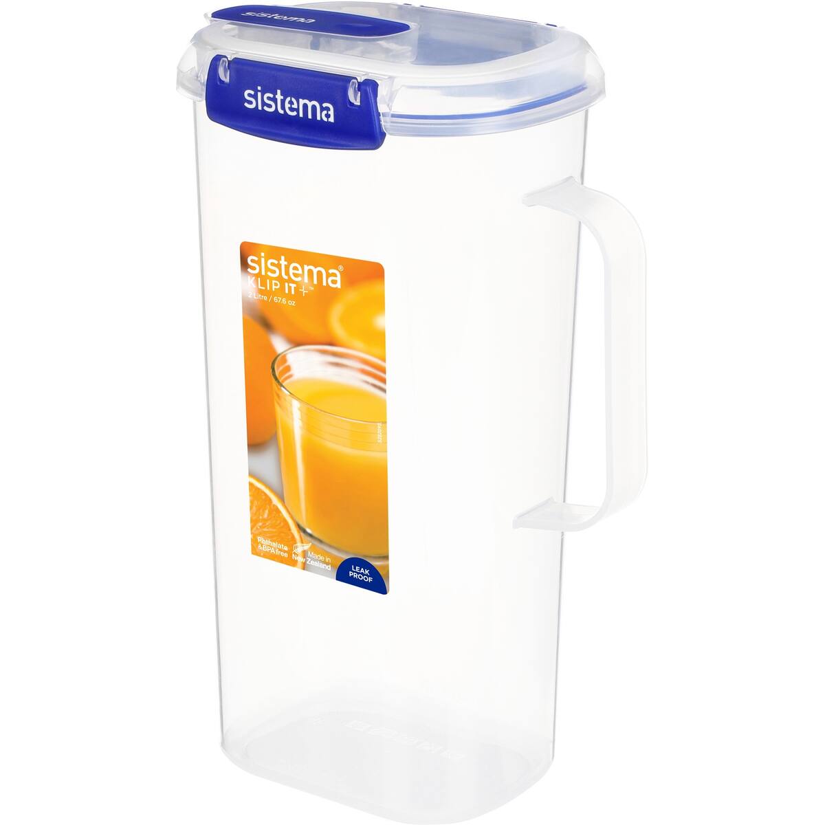 Sistema Klip It Plus Juice Food Container 2l Each