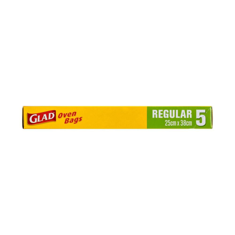 Glad Regular Oven Bags 25cm X 38cm - 5 Pack