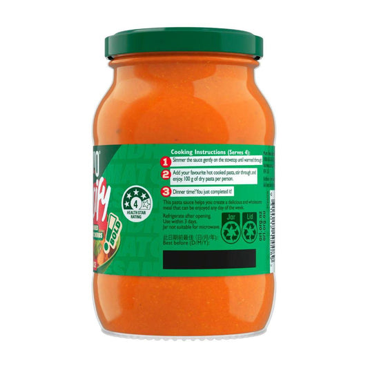 Dolmio Intensify Parmesan- Sundried Tomato & Aromatic Herbs Pasta Sauce - 395g