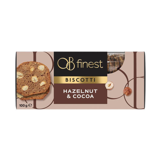 Ob Finest Hazelnut & Cocoa Biscuit - 100g