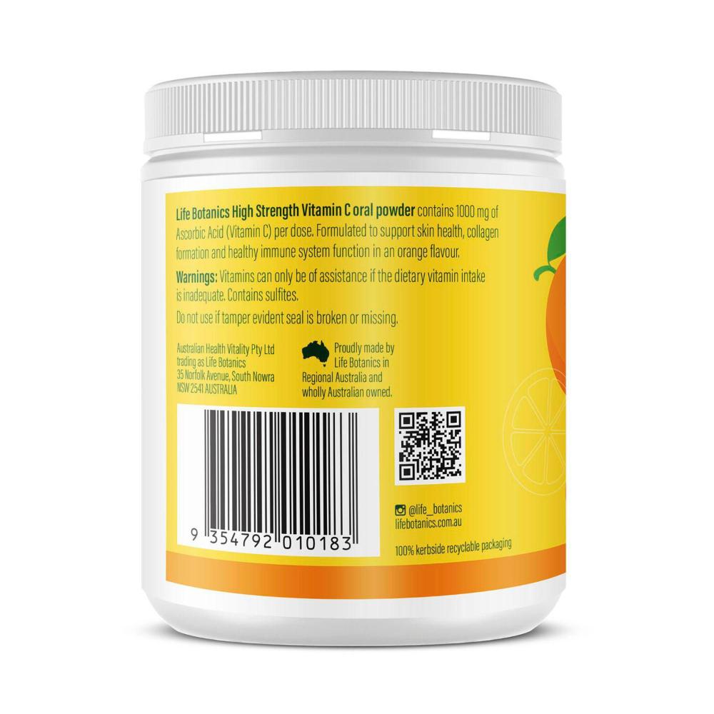 Life Botanics Powder Hs Vitamin C - 150g