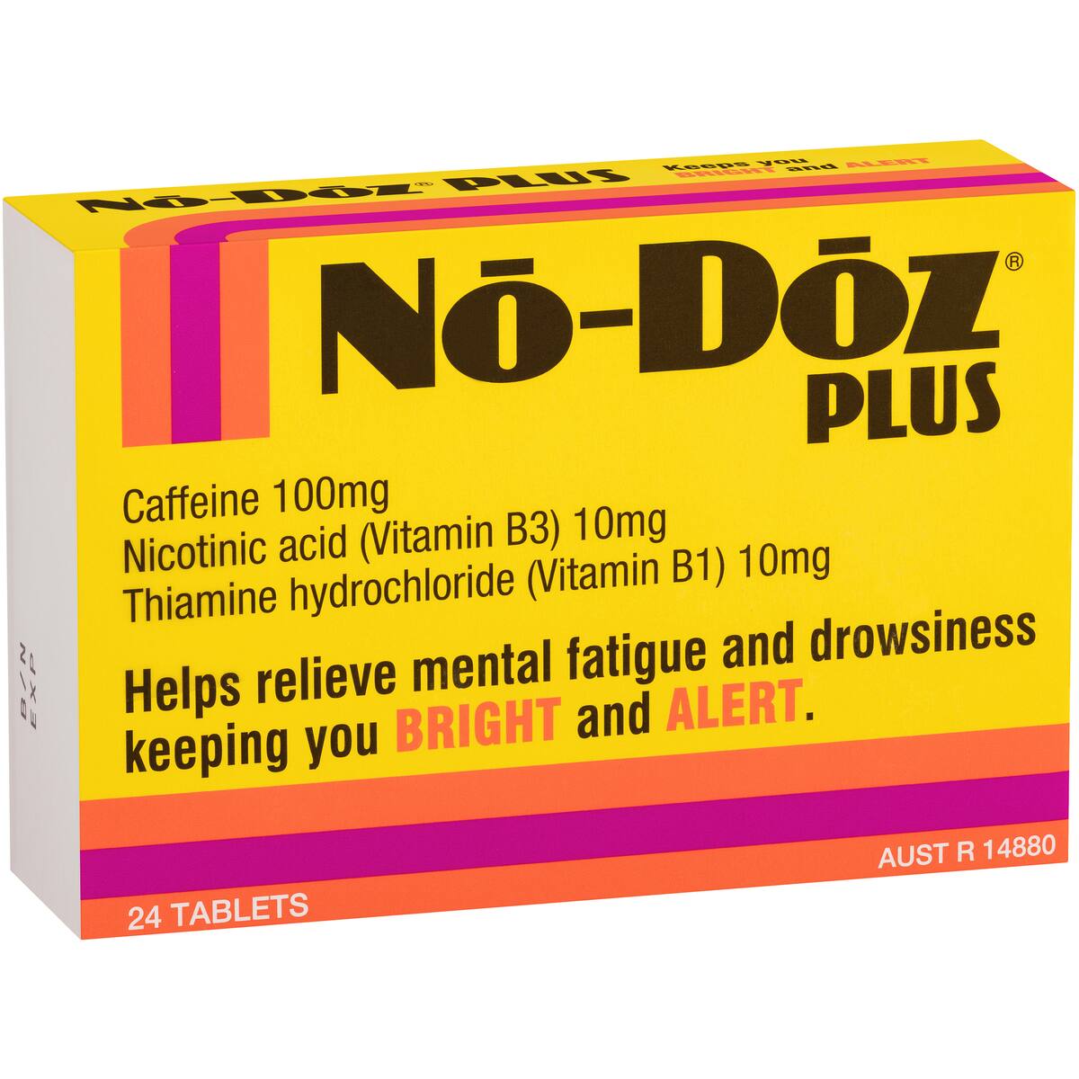 No-doz Tablets Plus 24 Pack