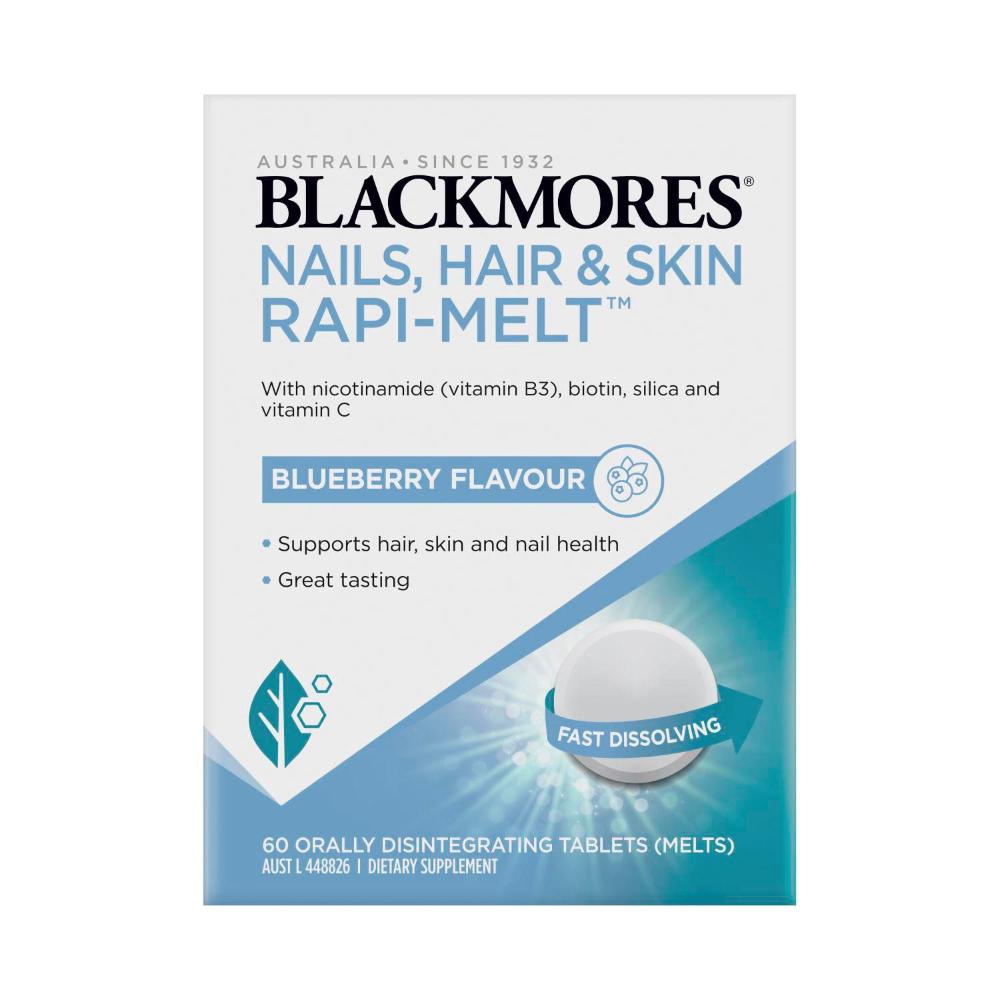 Blackmores Rapi Melts Hair Skin Nails - 60 Pack