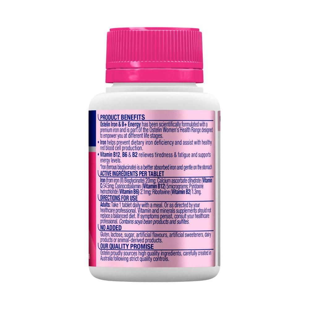 Ostelin Iron & B Energy - 30 Pack
