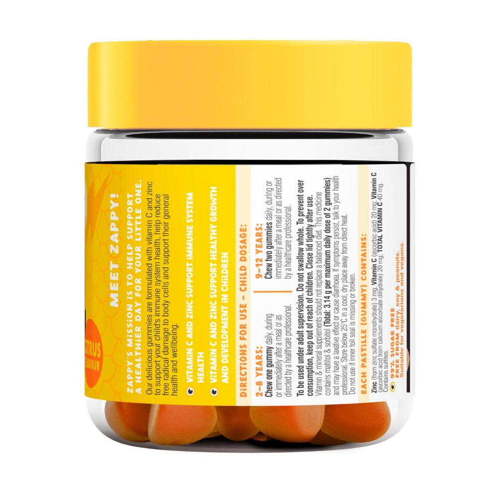 Swisse Kids Gummies Vit C + Zinc - 40 Pack