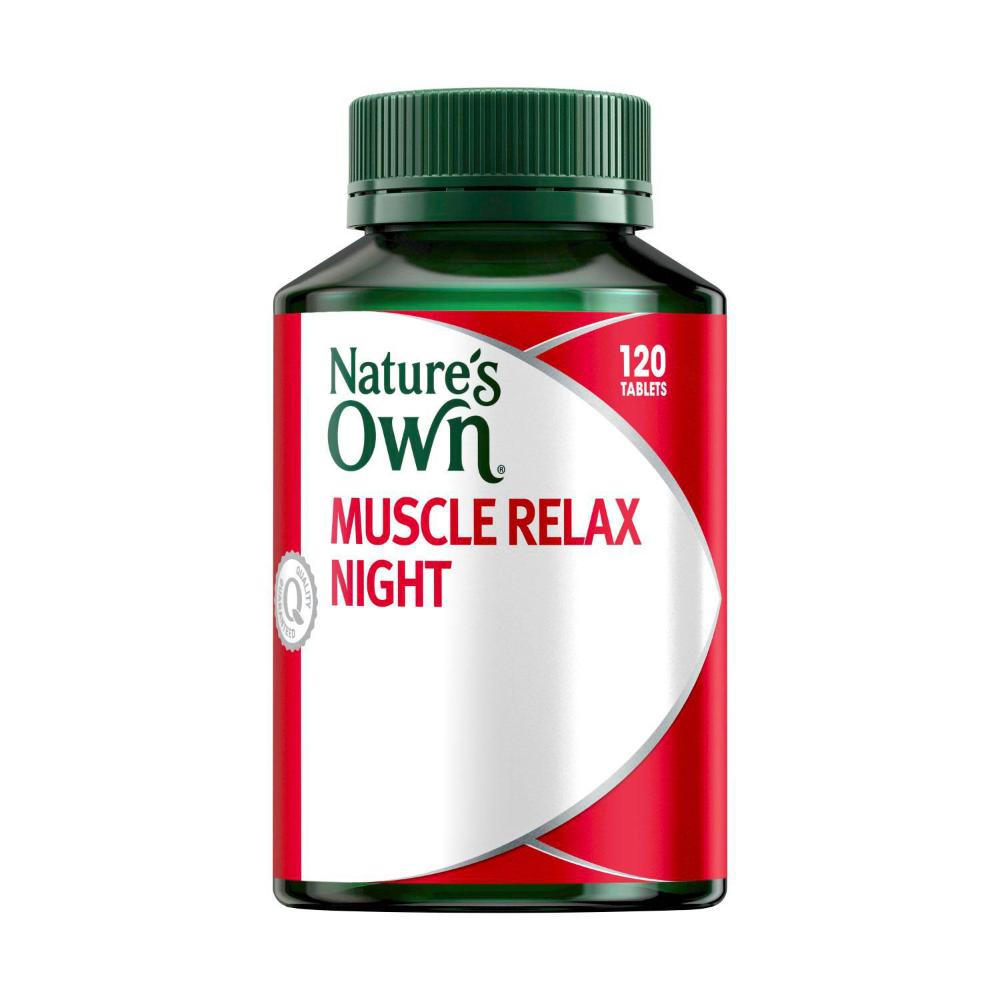 Natures Own Magnesium Night Muscle Recovery - 120 Pack
