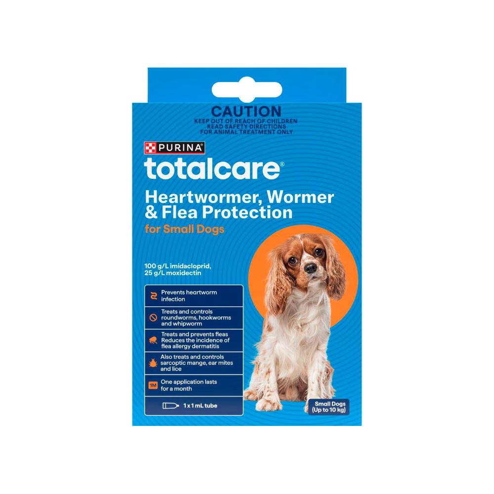 Totalcare Heartworm Flea Prot Small Dog Treatment - 1 Pack