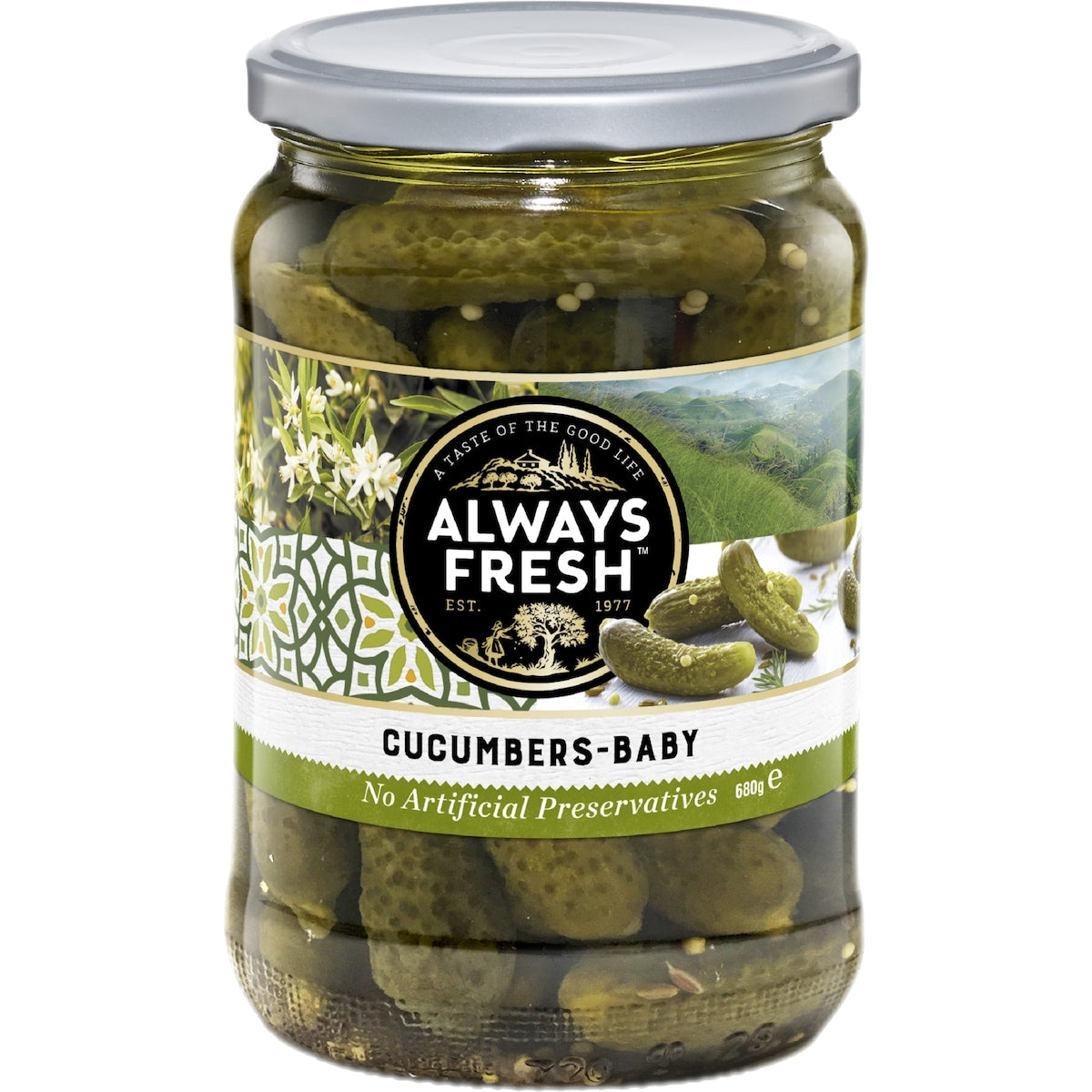 Always Fresh Baby Cucumbers 680g