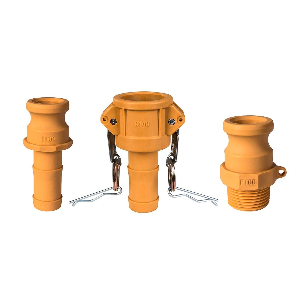 Ozito Camlock Set - 25mm - Nyglass - Lockable - 3 Piece