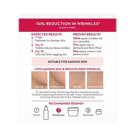 Olay Regenerist Super Collagen Peptides Moisturiser - 45g