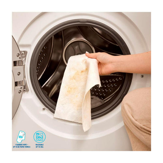 Oates Earthly Reusable Bamboo Wipes - 10 Pack