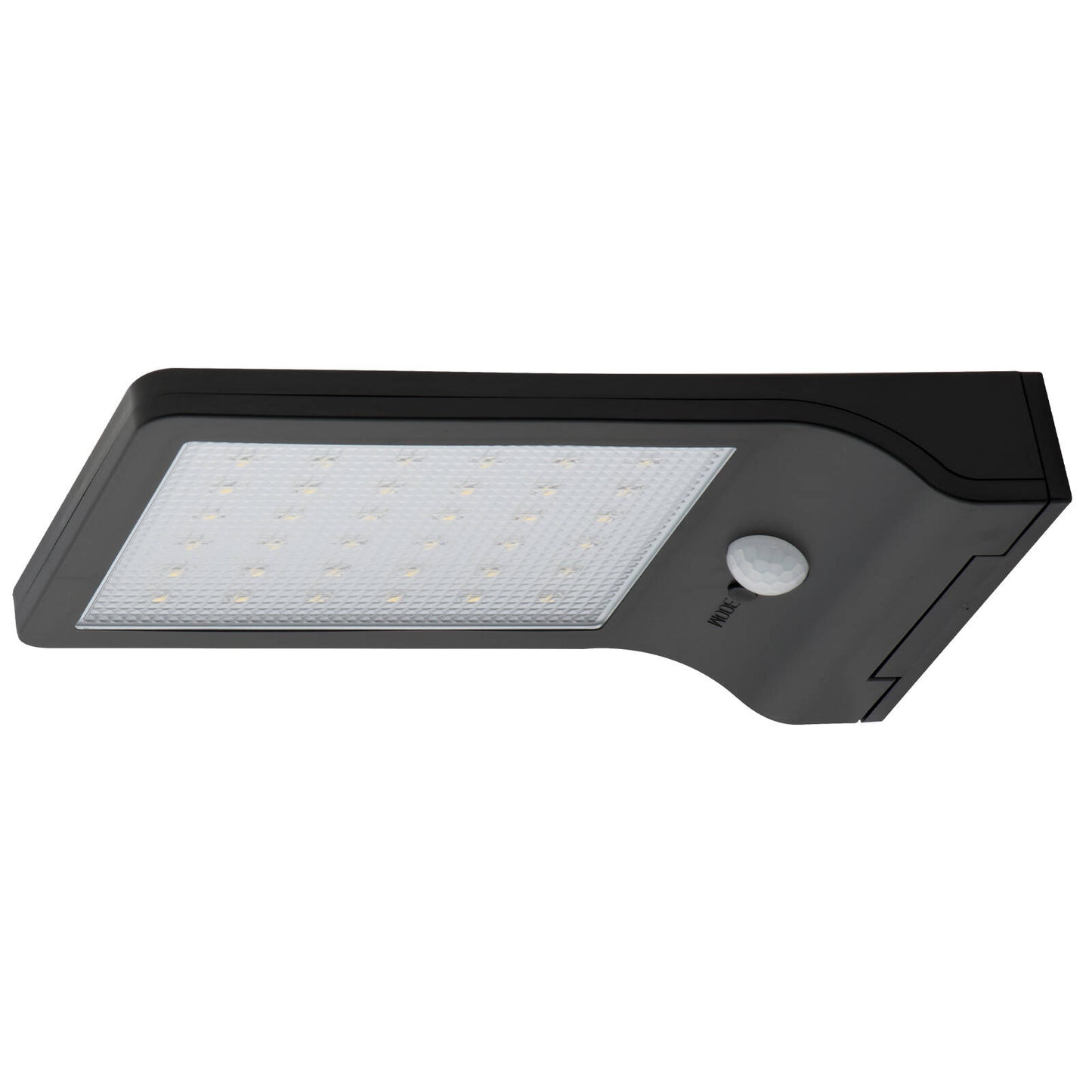 Arlec Black Ritter Sensor Solar Wall Light - 192mm