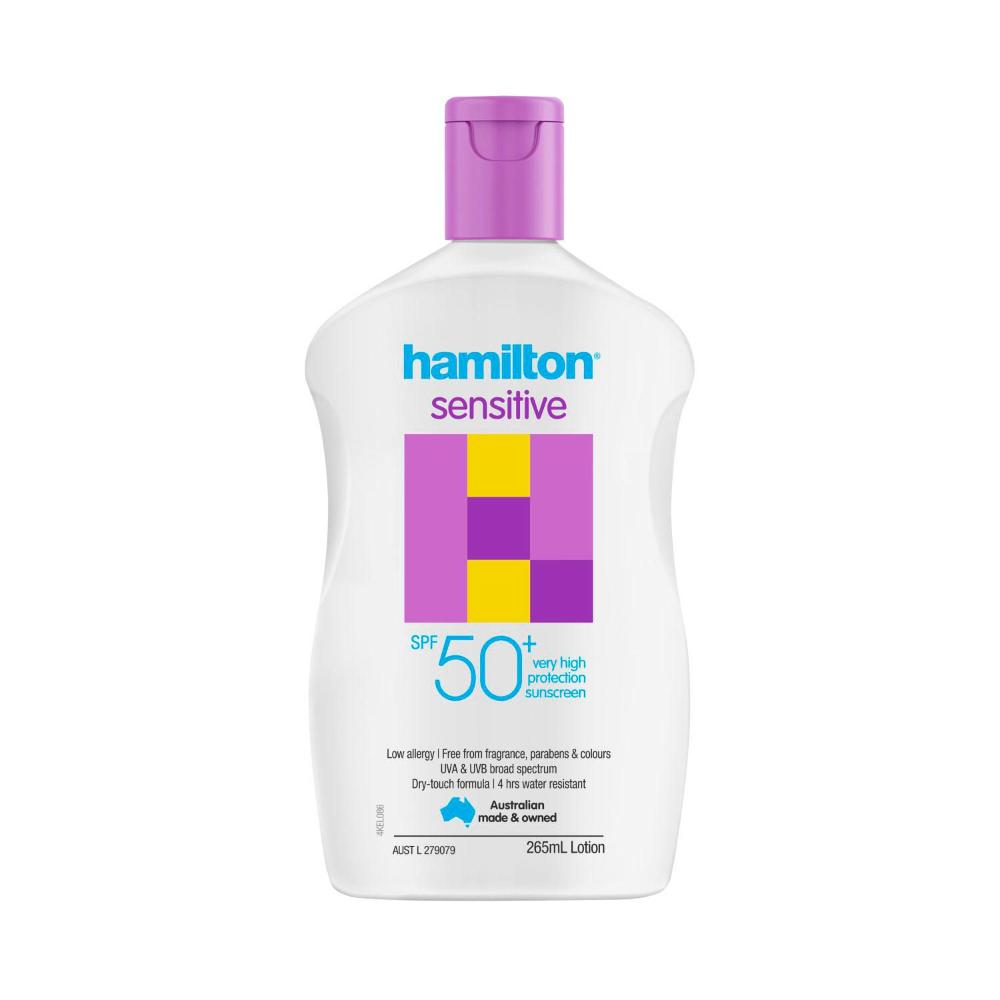 Hamilton Sensitive Sunscreen SPF 50+ - 265mL