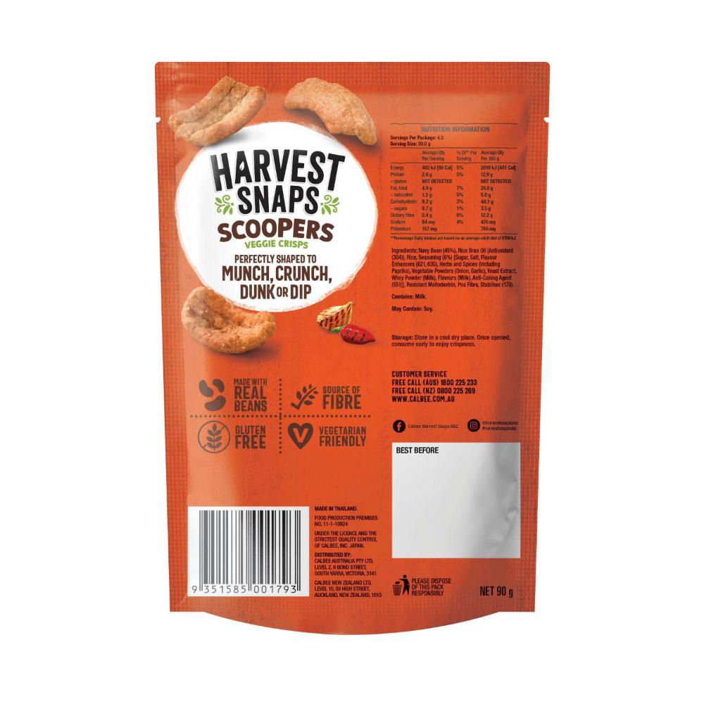 Harvest Snaps Scoopers BBQ - 90g