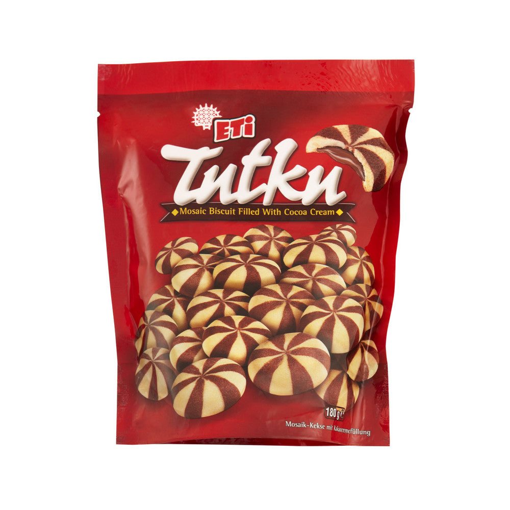 Eti Tutku Mosaic Biscuit Filled With Cocoa Cream - 180g