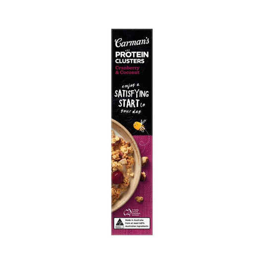 Carman's Protein usters Cranberry & Coconut - 425g