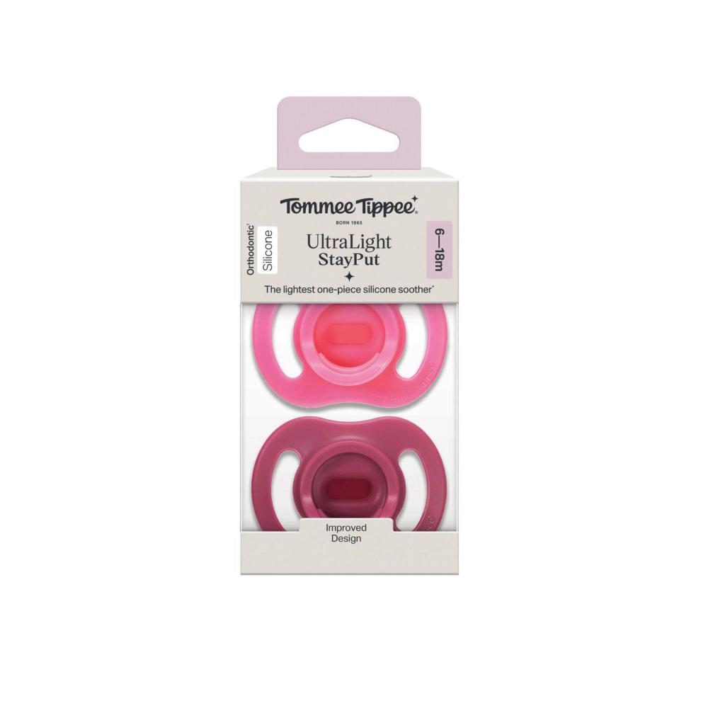 Tommee Tippee Ultralight Soother 6-18m - 2 Pack