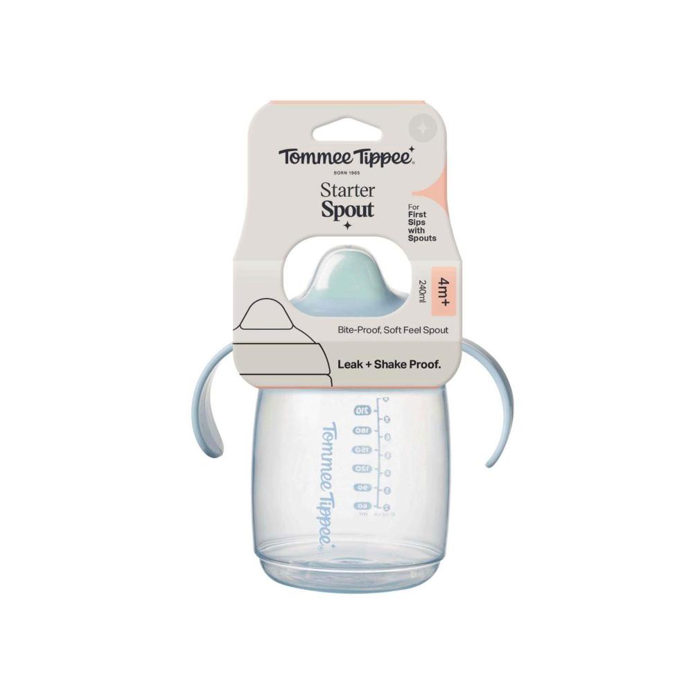 Tommee Tippee Starter Spout Cup 4m+ 240ml - 1 Pack