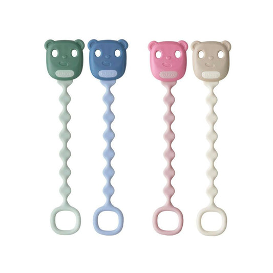 B.box For Kids Soother Clip Assorted 2 Pack - 1 Each