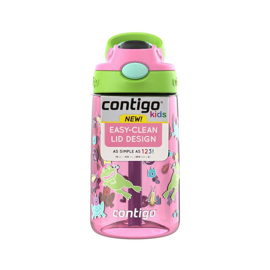 Contigo Aubrey Kids Leak Proof Drink Bottle Assorted 414ml - 1 Each