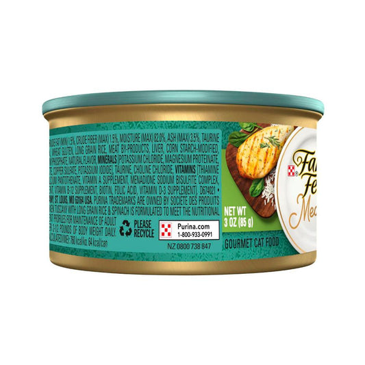 Fancy Feast Medleys Cat Food White Meat Chicken Tuscany - 85g