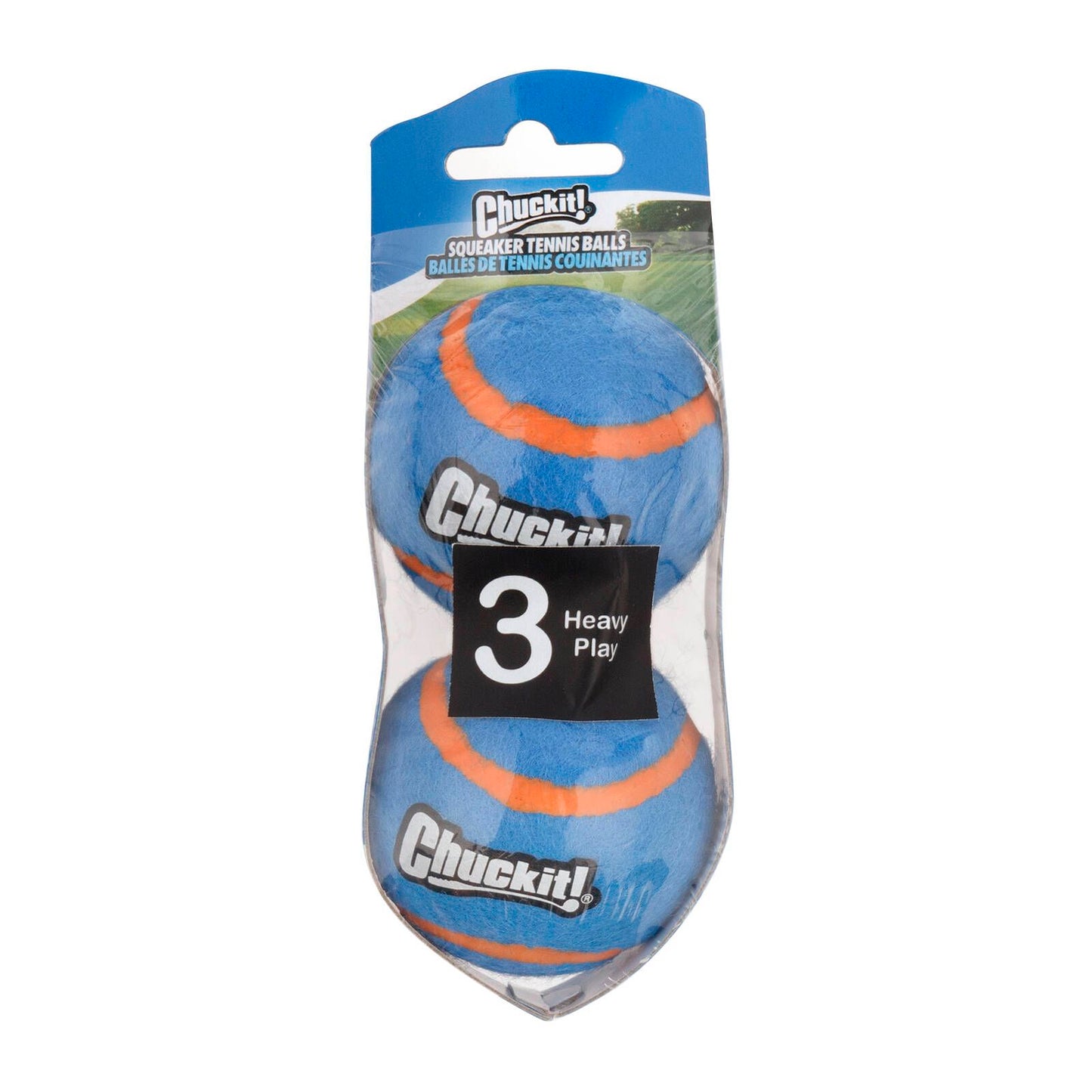 Chuckit Small Squeaker Tennis Ball - 51mm - 2 Pack