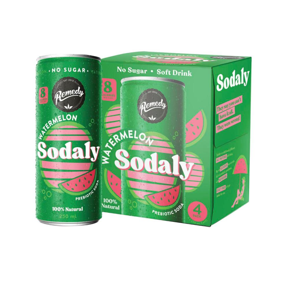 Remedy Watermelon 4x250ml - 4 Pack