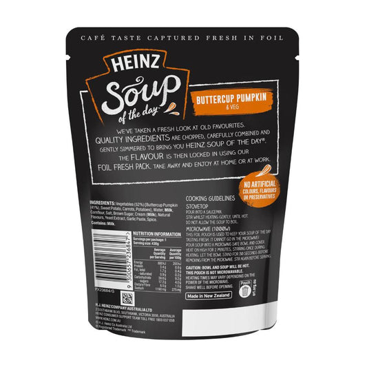 Heinz Soup Of The Day Buttercup Pumpkin Soup - 430g