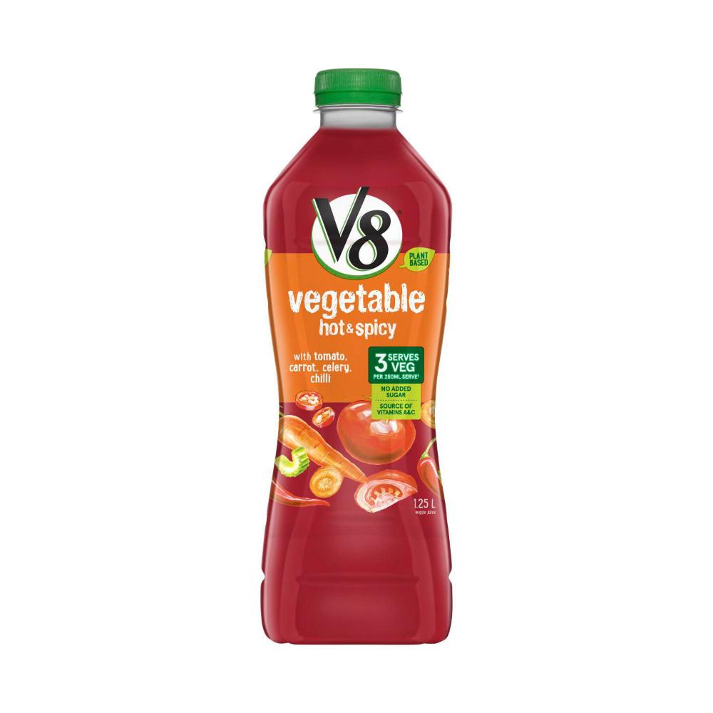 Campbell's V8 Hot & Spicy Juice - 1.25L