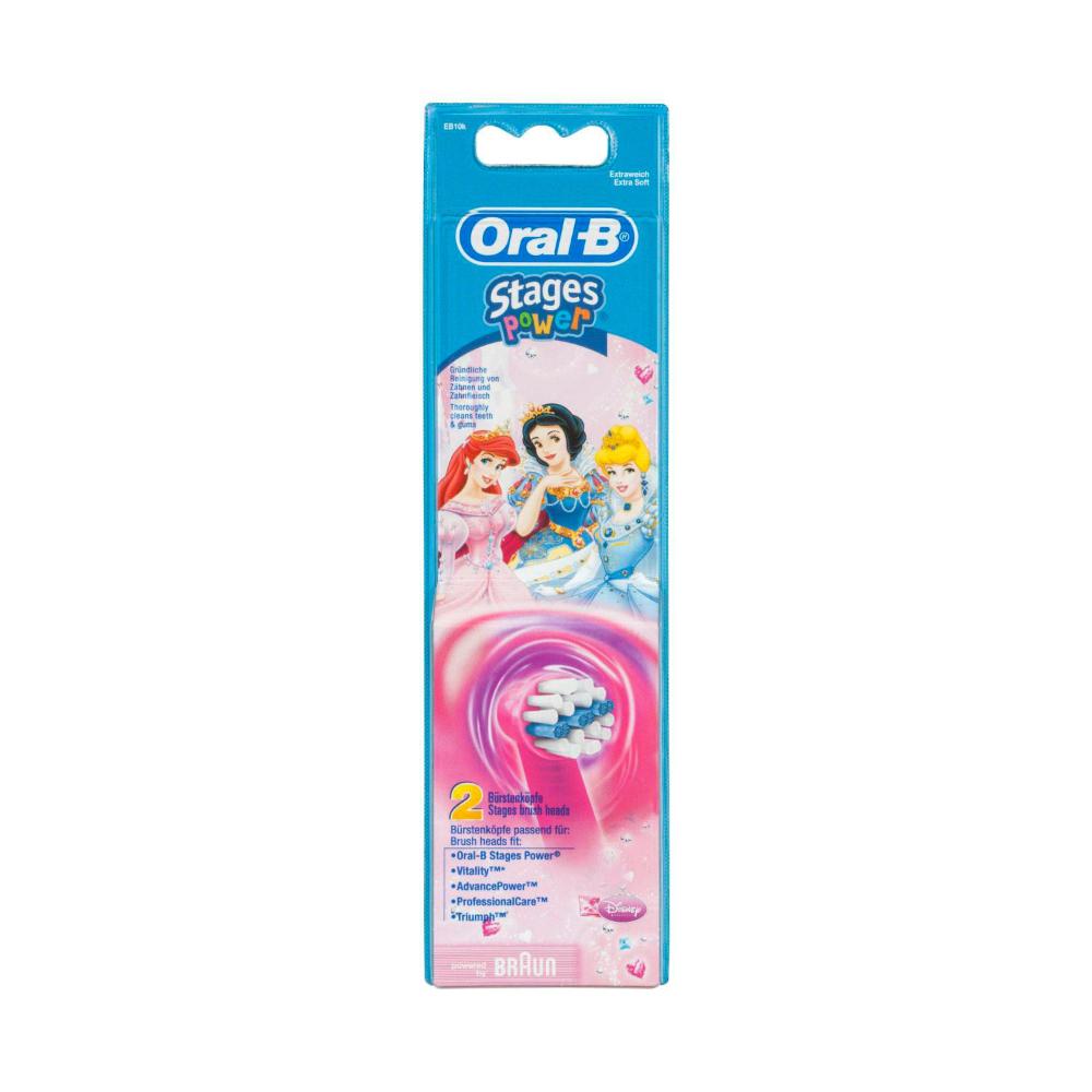 Oral B Kids Spiderman Frozen Electric Toothbrush Replacement Head - 2 Pack