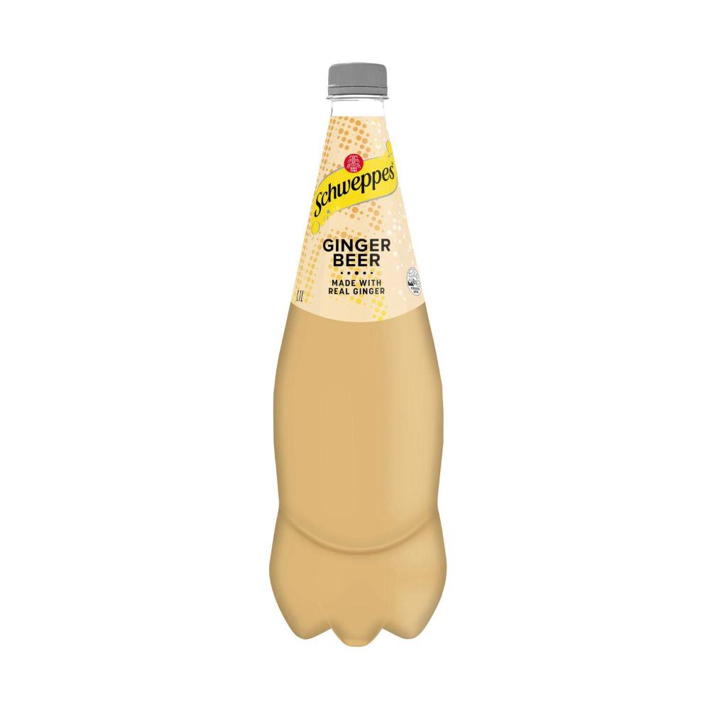 Schweppes Mixers Ginger Beer Soft Drink - 1.1L