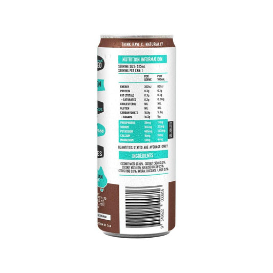 Raw C Chocolate Coconut Water - 325mL
