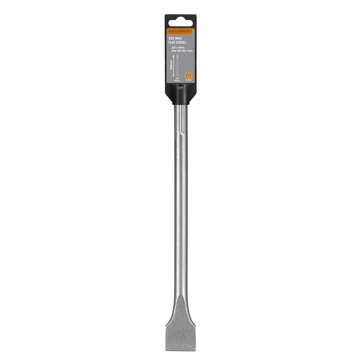 Craftright SDS Max Flat Chisel - 350mm x 40mm