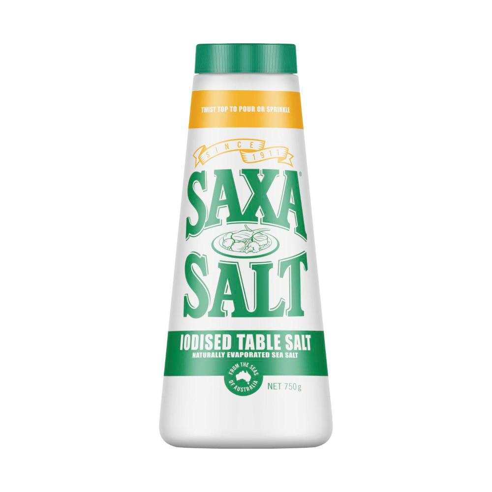 Saxa Iodised Table Salt Shaker | 750g