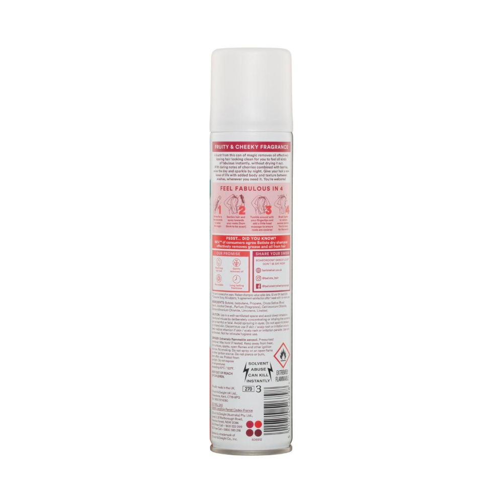 Batiste Summer Fruits & Berries Cherry Dry Shampoo - 200mL