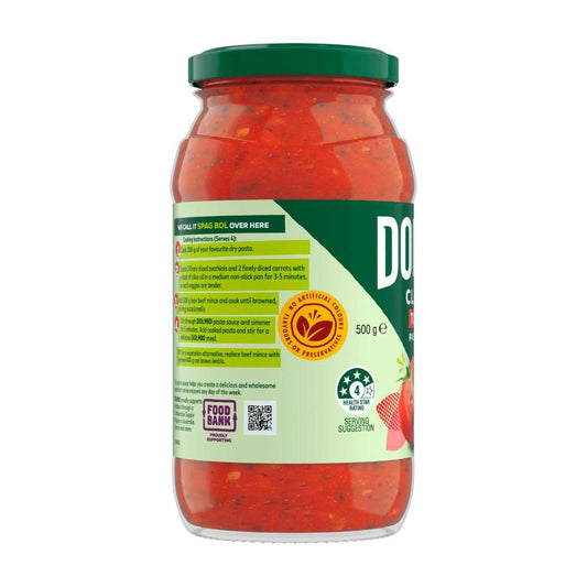 Dolmio assic Tomato Pasta Sauce - 500g
