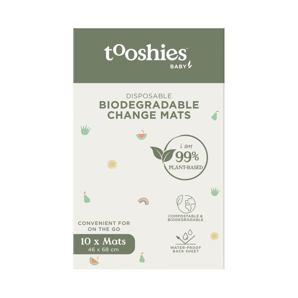 Tooshies Disposable Change Mats - 10 Pack