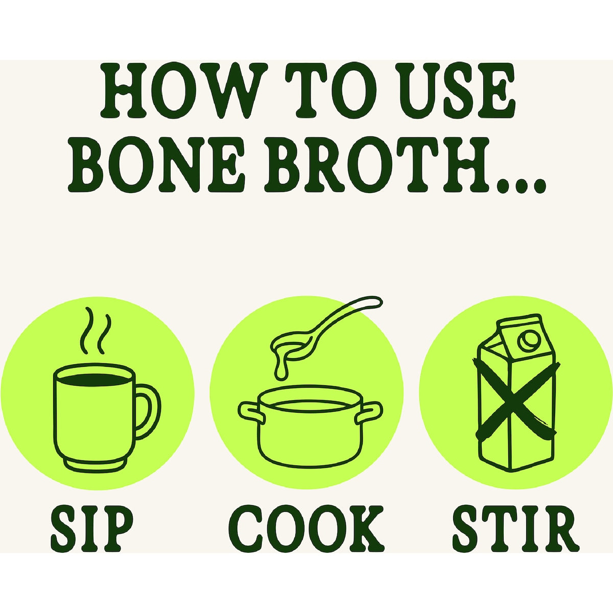 Best Of The Bone Broth Concentrate Original 390g