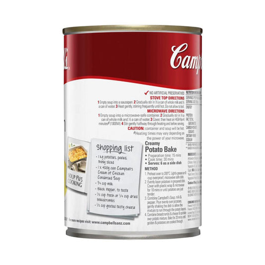 Campbell's Condensed Soup Can Cream Of Chicken - 420g