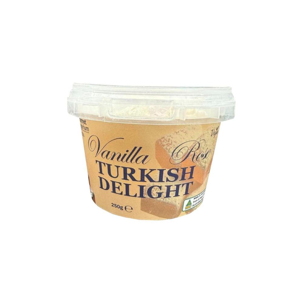 Gourmet Emporium Rose & Vanilla Turkish Deligh - 250g