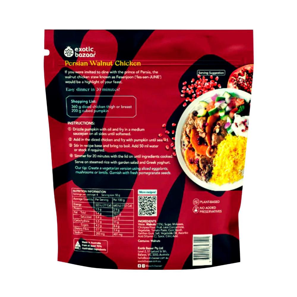 Persian Walnut Chicken Meal Base - 200g