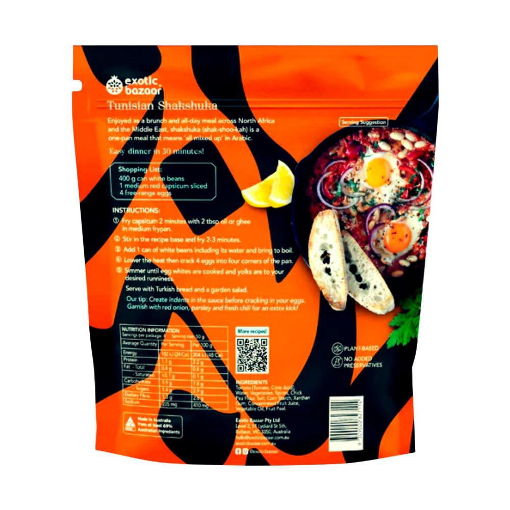 Tunisian Shakshuka Meal Base - 200g