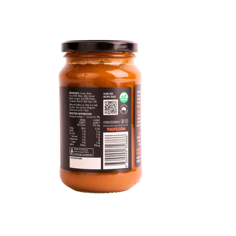 Tully'z Kitchen All Natural Rogan Josh Curry Sauce - 375g